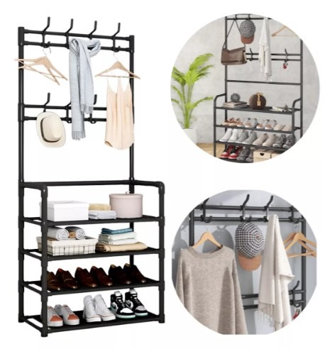 PERCHERO ZAPATERO 80x29.5x154cm